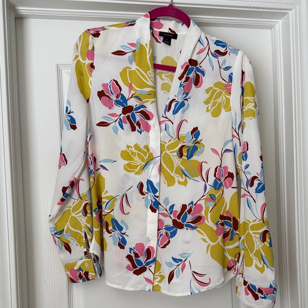 Halogen Floral Blouse - Multicolor
